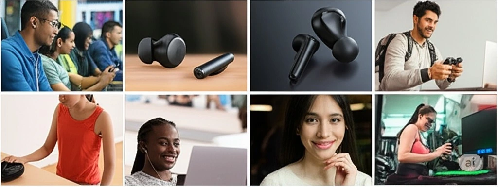 Different types of users using boAt Airdopes 141 earbuds