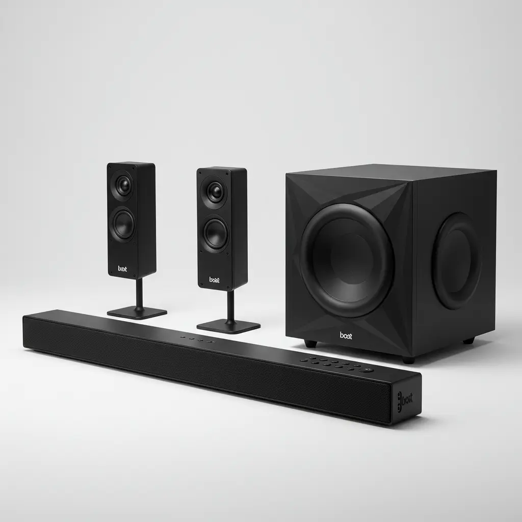 80% डिस्काउंट के साथ आया है नया boAt Aavante Bar 3600 Bluetooth Soundbar – 500 W RMS, 5.1 Surround, Bluetooth v5.3